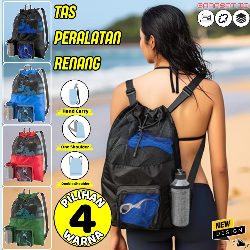 Dry Bag Tas Renang Anak / Tas Renang Anak Tas Ransel Kolam Renang – Pria Wanita Anak Lengkap