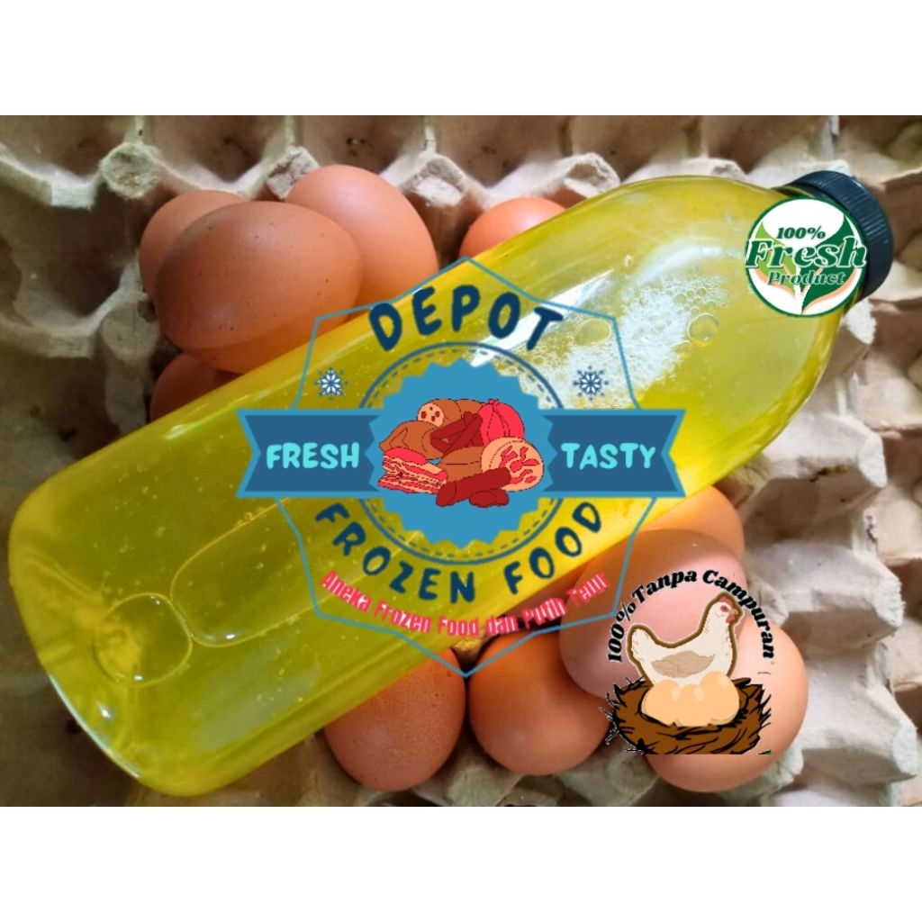 

Putih Telur Mentah Fresh 1 Kg Botol dan Plastik Murah Diet Gym Pembentuk Massa Otot Bergizi Bakso Mie