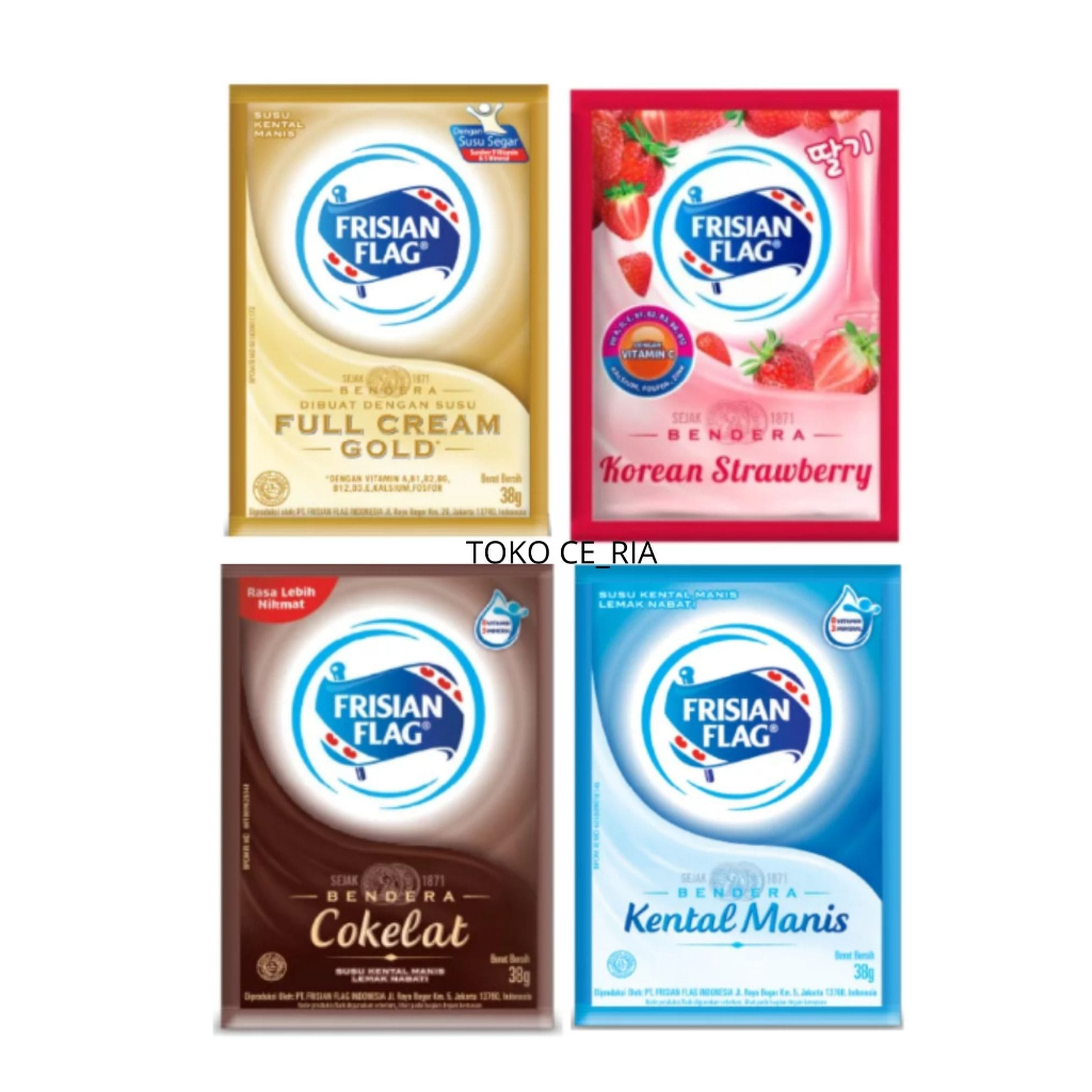 

Frisian Flag Kental Manis [6 Sachet x 38gr]