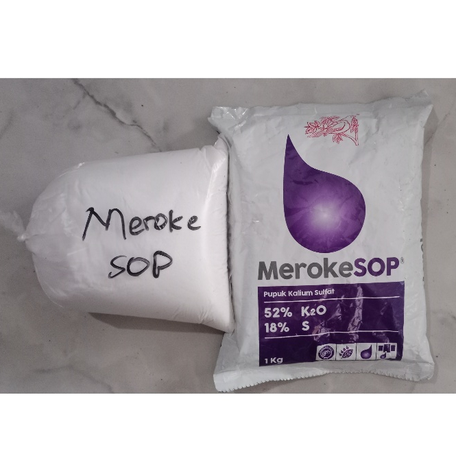 Pupuk ZK Meroke SOP Kemasan Repack 1 Kg