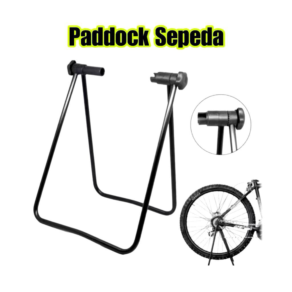 Standar sepeda // padock sepeda lipat // sepeda universal // sepeda mtb thrill minion
