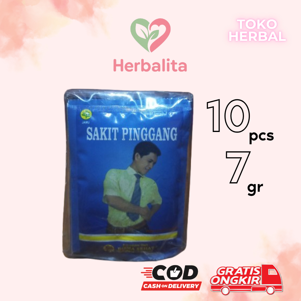 

Bisma Sakit Pinggang 10 Bungkus 7gr herbalita