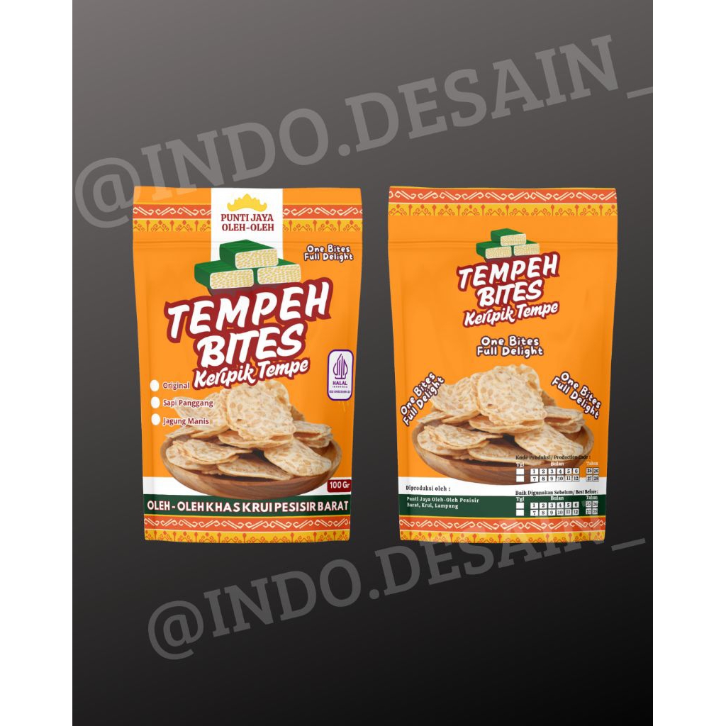 

Keripik Tempe 100% tempe