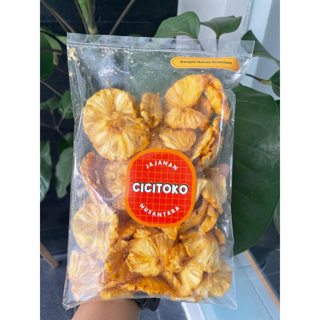 

CICITOKO Jajanan Nusantara - Keripik Nanas Madu Premiun - 1 size