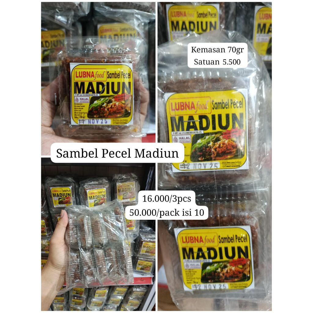 

Sambel Pecel Madiun | 70 gr | Enak, Praktis, Cocok Buat Stok di Rumah