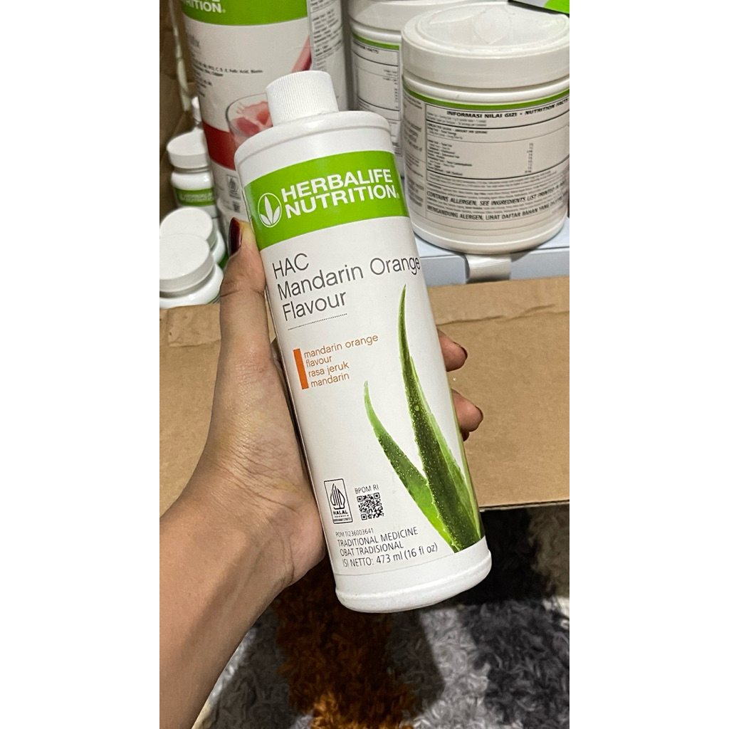 Aloe Herbalife Mandarin Orange 100% ORI