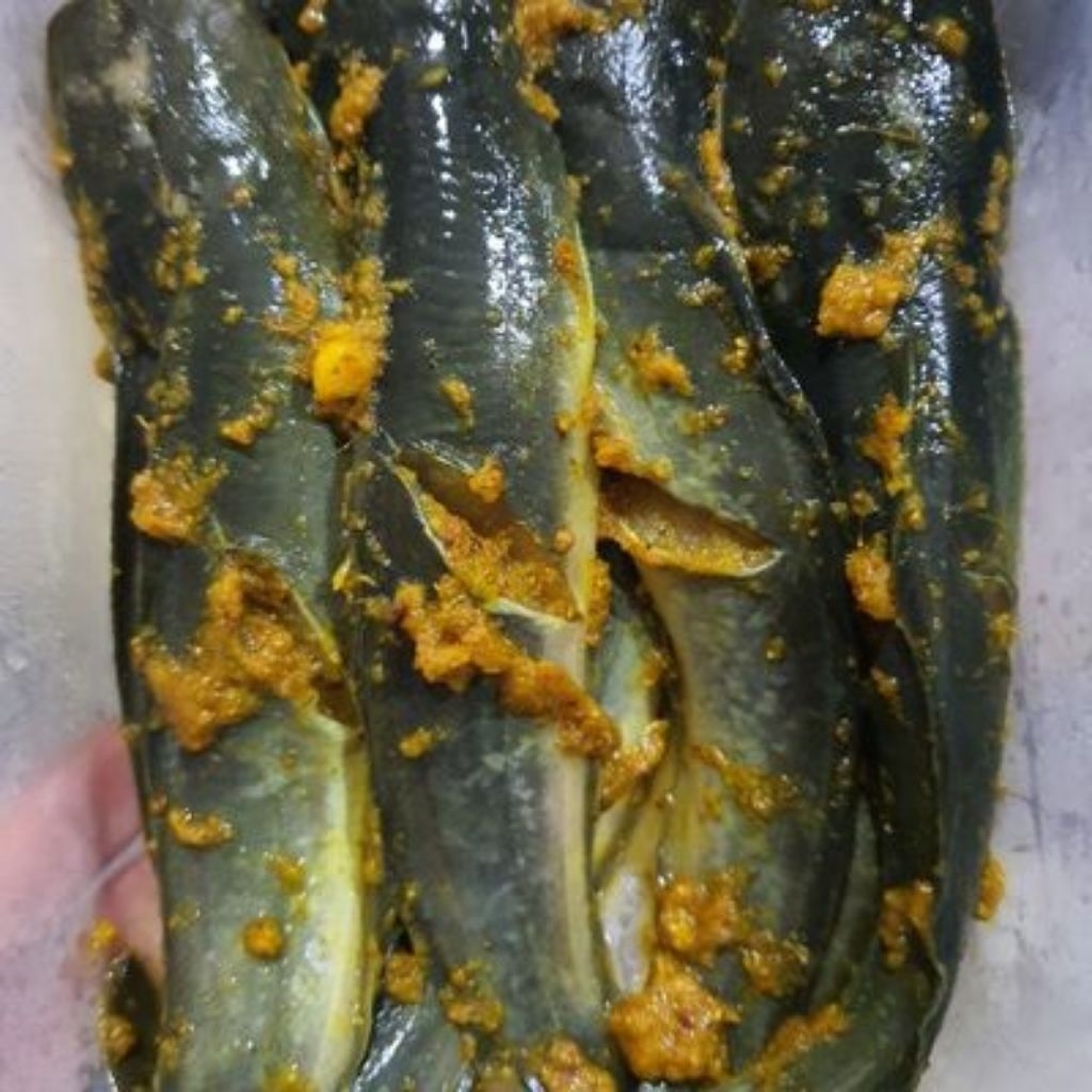 

lele ungkeb bumbu kuning