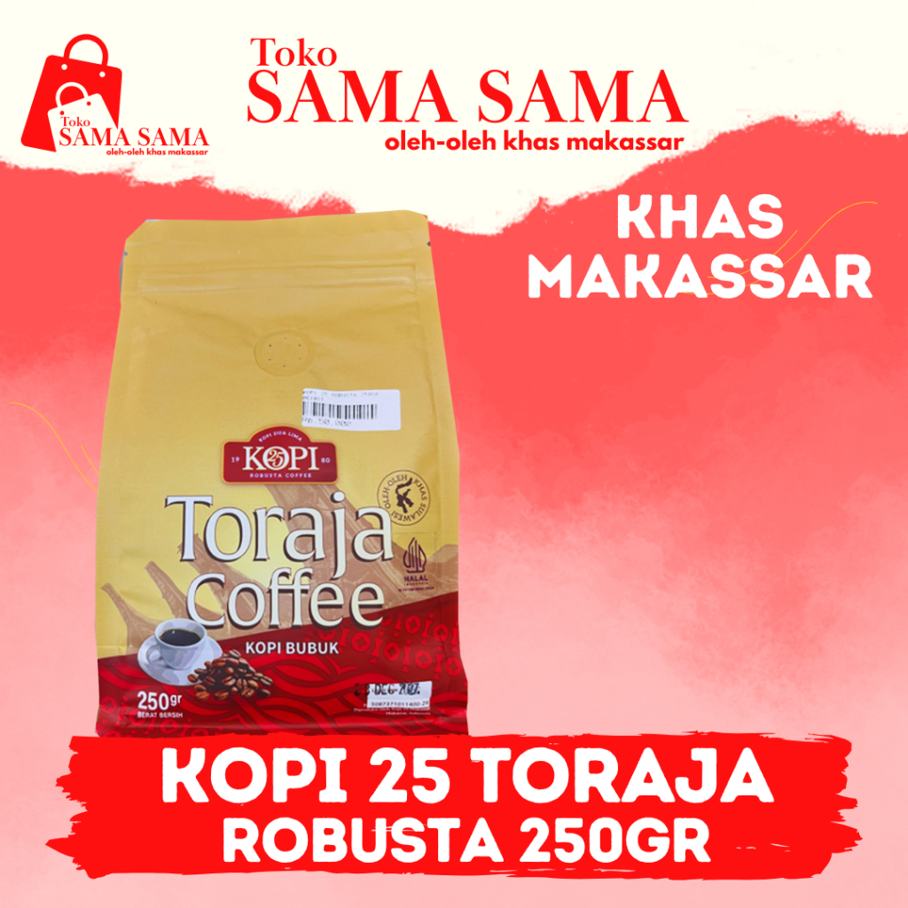 

Kopi 25 Robusta 250G