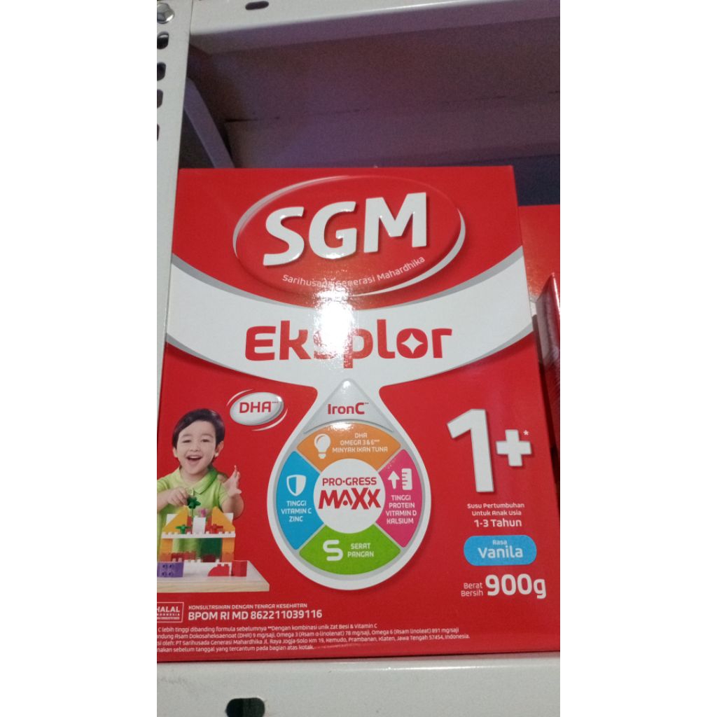 

SGM EXPLOR 1+ 900GR VANILA SUSU BUBUK ANAK