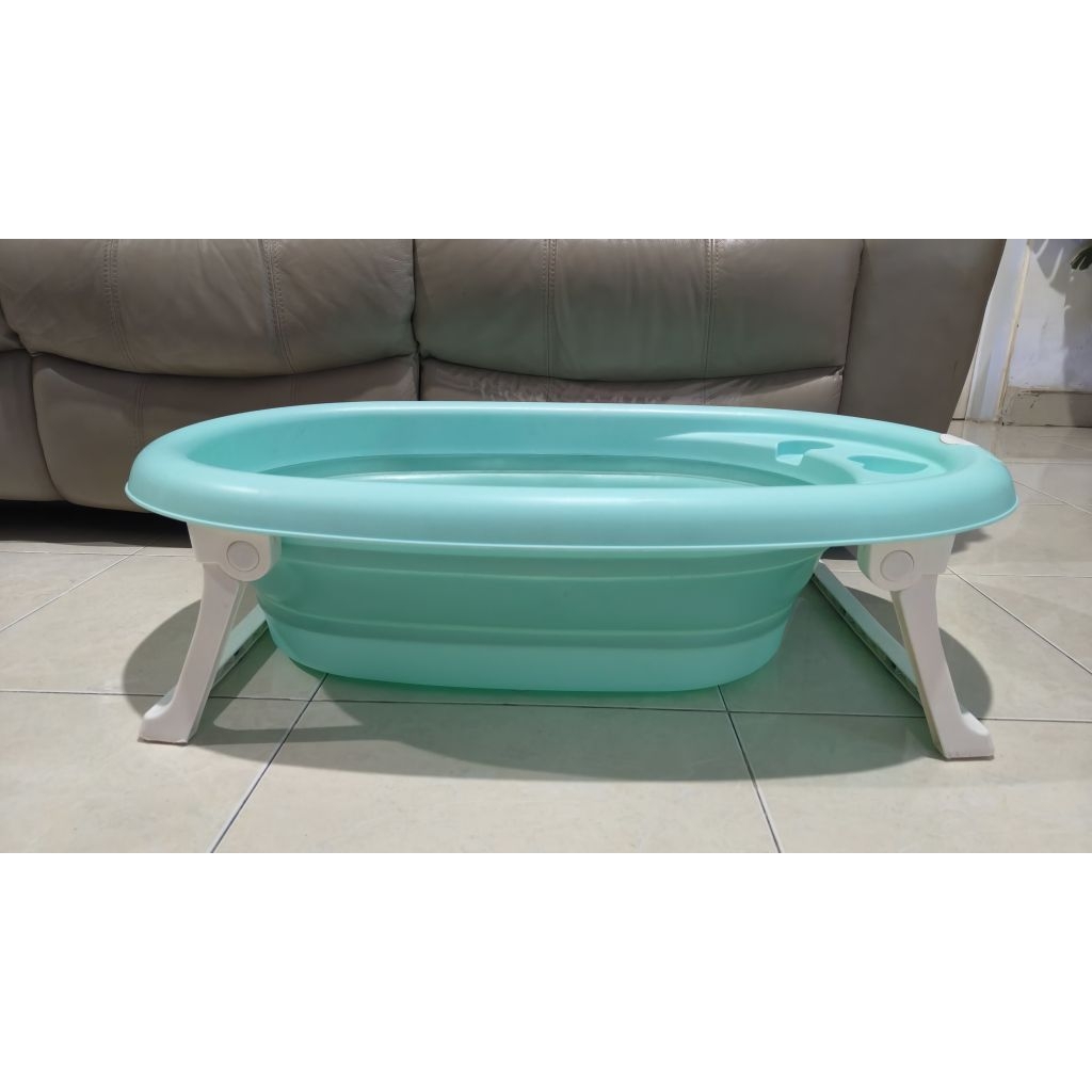 KANDILA BABY BATH TUB BAK MANDI BAYI LIPAT BONUS JARING MANDI