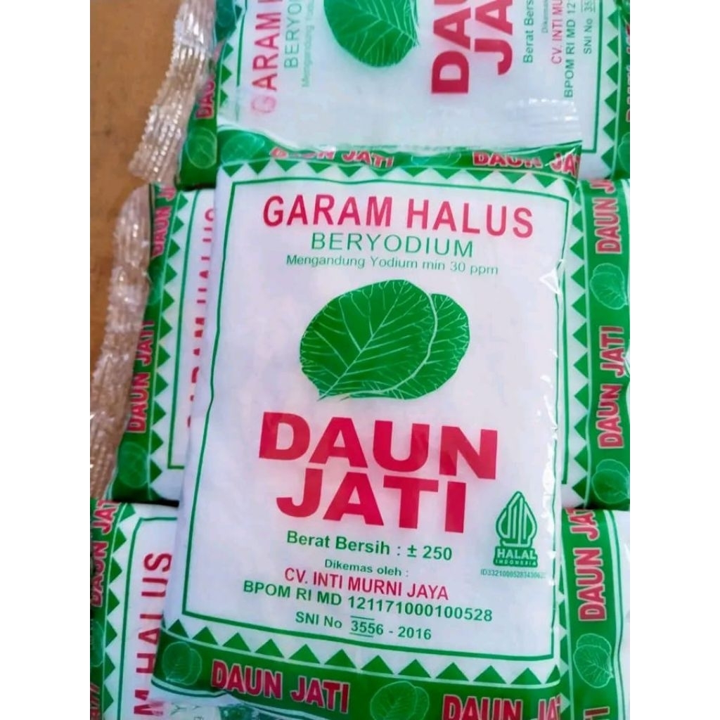 

GARAM HALUS CAP DAUN JATI 250GR 1 BALL 40 PCS