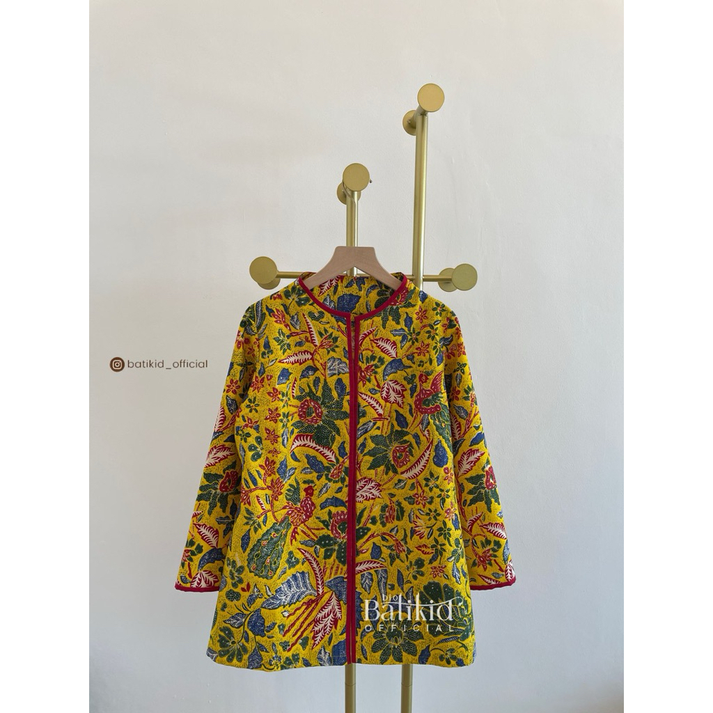 BATIKID OFFICIAL - blouse tiga negeri / atasan batik kerja wanita / seragam batik formal