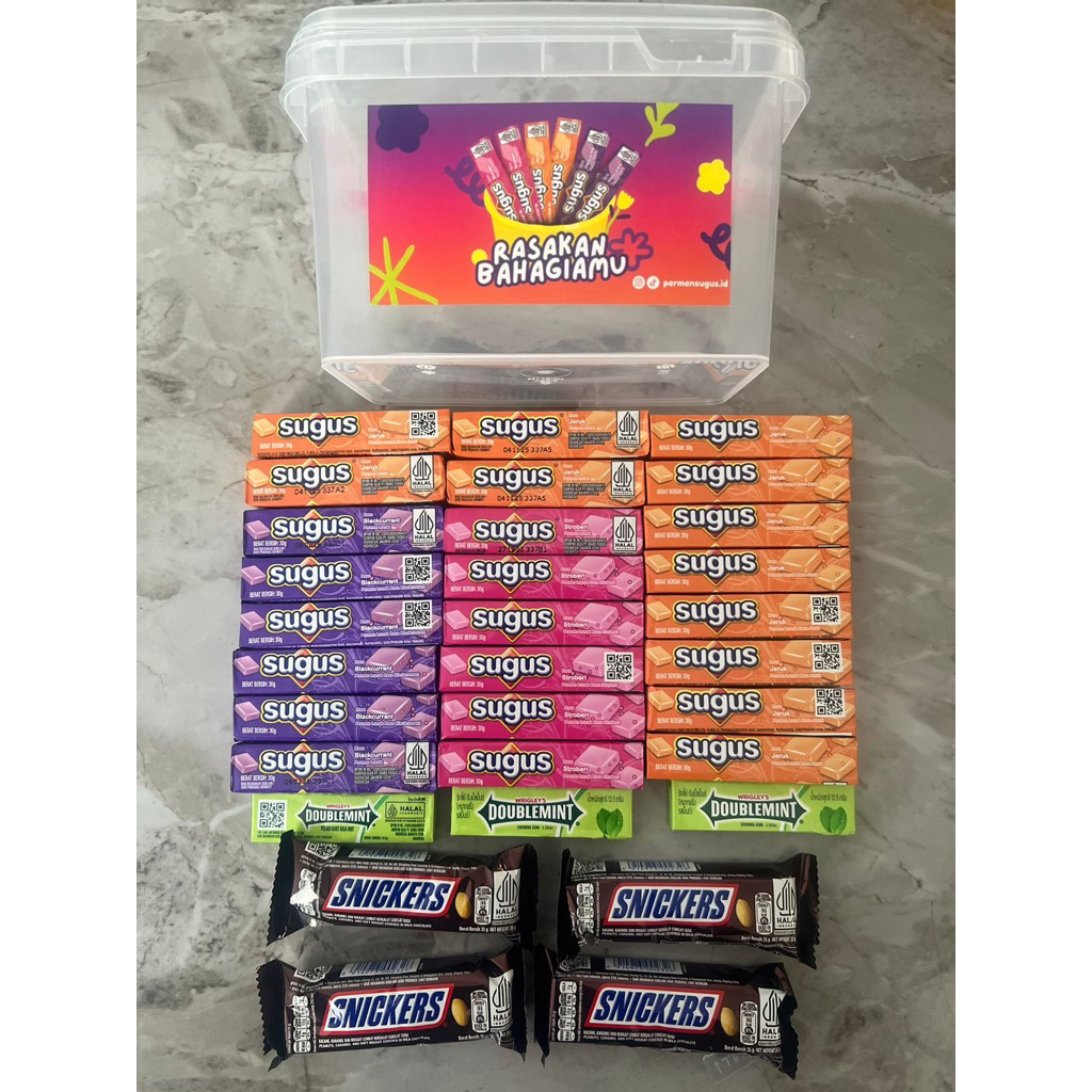 

PAKET SUGUS DAN SNICKERS PRJ