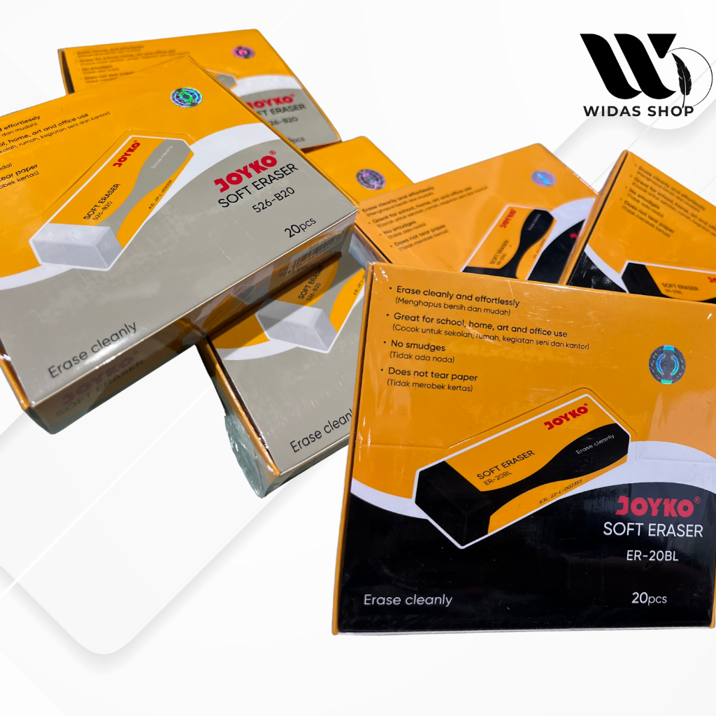 

Penghapus Joyko Soft Eraser (20 pcs/box)