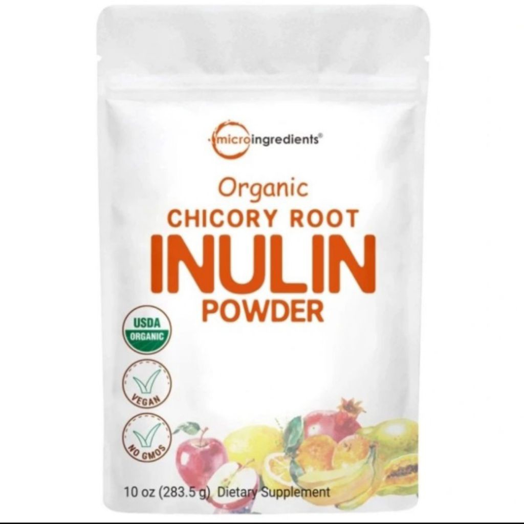 

Microingredient Organic Chiory Root Inulin Powder Kemasan Isi 283.5 Gram
