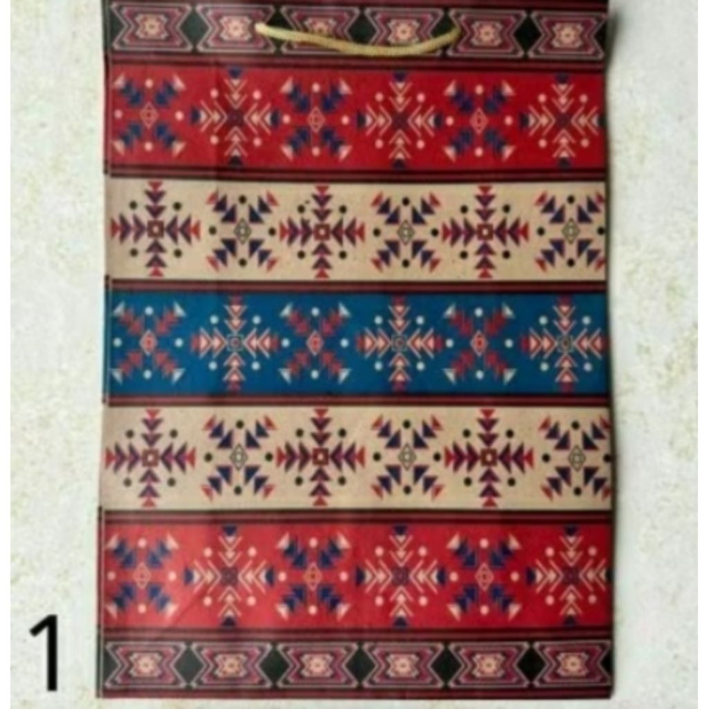 

Paper bag Mini samson kraft Batik doff