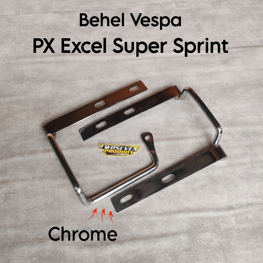 Behel Tarikan Jok Vespa Px Super Print Excel