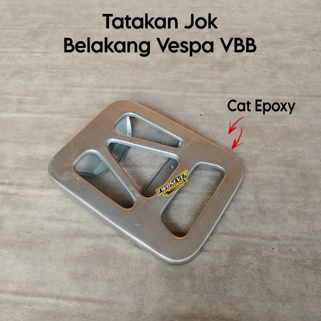 Tatakan Jok Belakang Vespa Vbb Dudukan Plat Jok Belakang Vespa Vbb