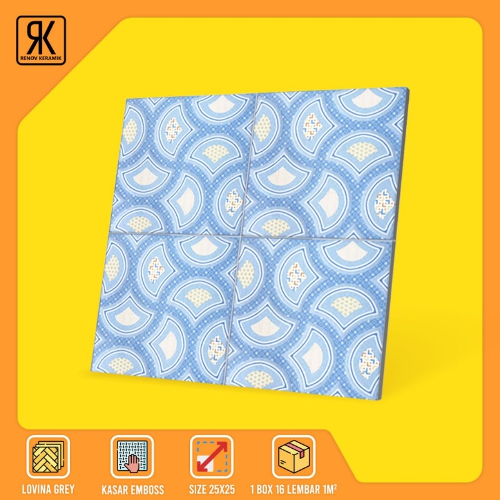 KERAMIK LANTAI KASAR NOBU 25x25