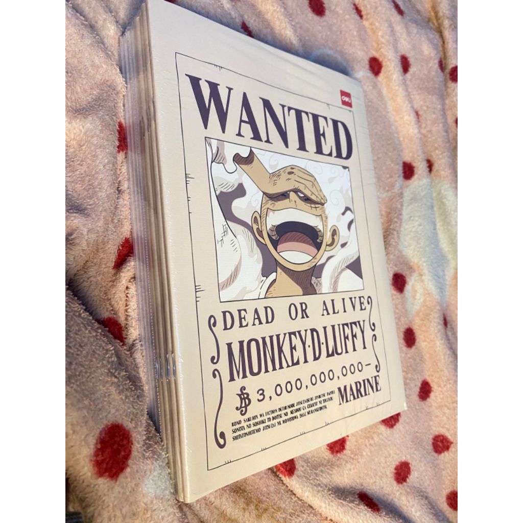 

BUKU TULIS ONEPIECE BESAR BOXY DELI 42 LEMBAR ISI 10, BUKU SEKOLAH ANIME