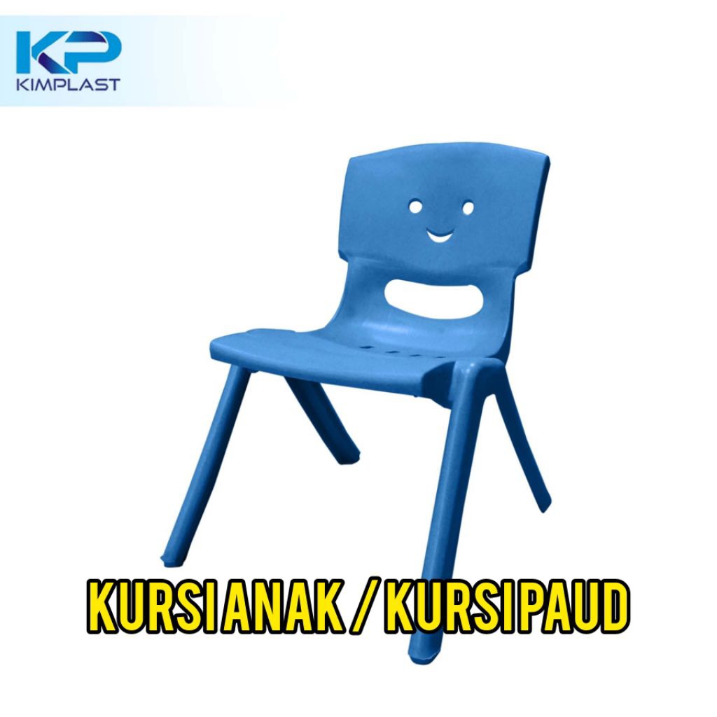 Kursi Plastik Sandaran Anak - Kursi Anak  Senderan Plastik Warna Warni
