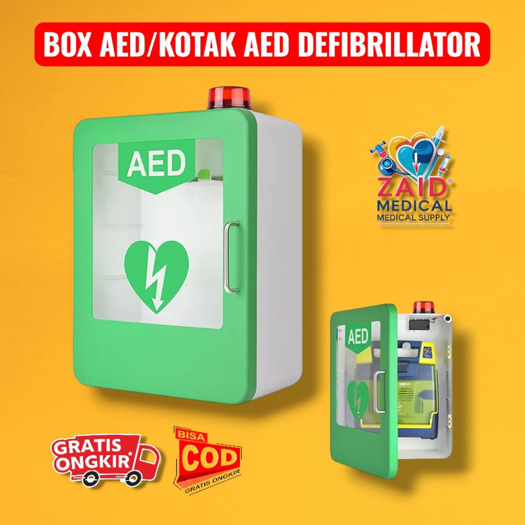 BOX AED/KOTAK AED DEFIBRILLATOR/ BOX AED WALL CABINET