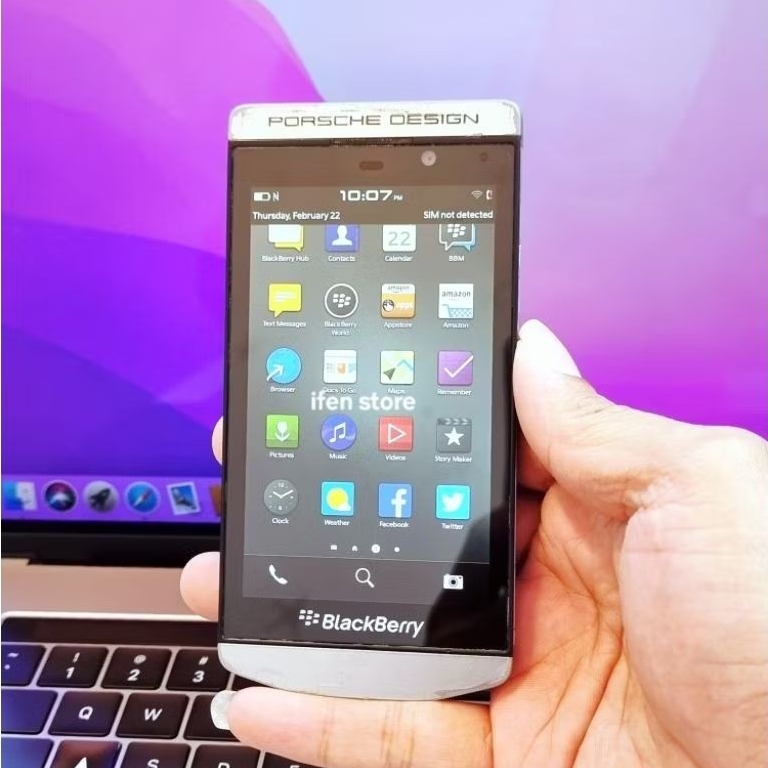 Blackberry Porsche P9982 Original
