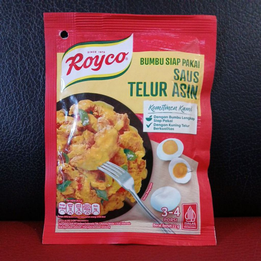 

royco saus ayam telur asin 22 gr
