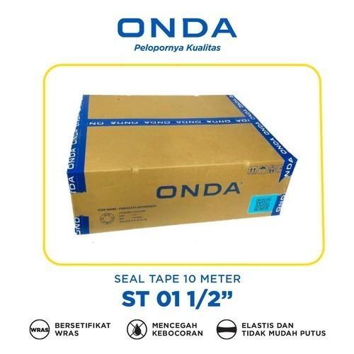 1 DUS ISI 720 PCS SEAL TAPE ONDA Grosir Seal Tape Onda 1/2" (Harga 1 Dus) Sealtape Siltip ONDA Seal 