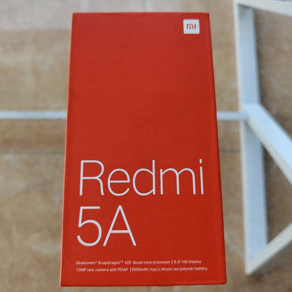 Dus Box Xiaomi Redmi 5A Original Copotan