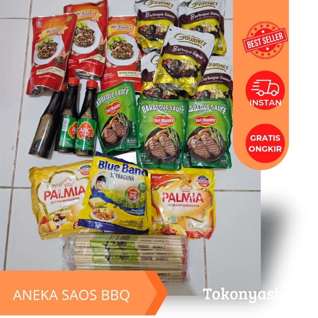 

MARGARINE, KECAP ASIN,BUTTER