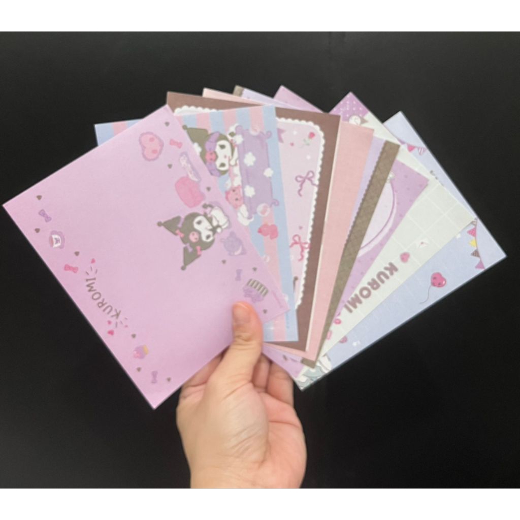 

notes karakter kuromi isi 8 lembar