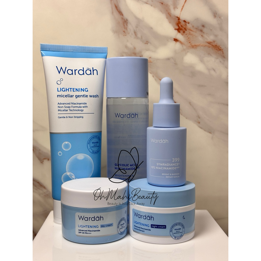 Wardah Paket Lightening Series 1 Paket isi 5