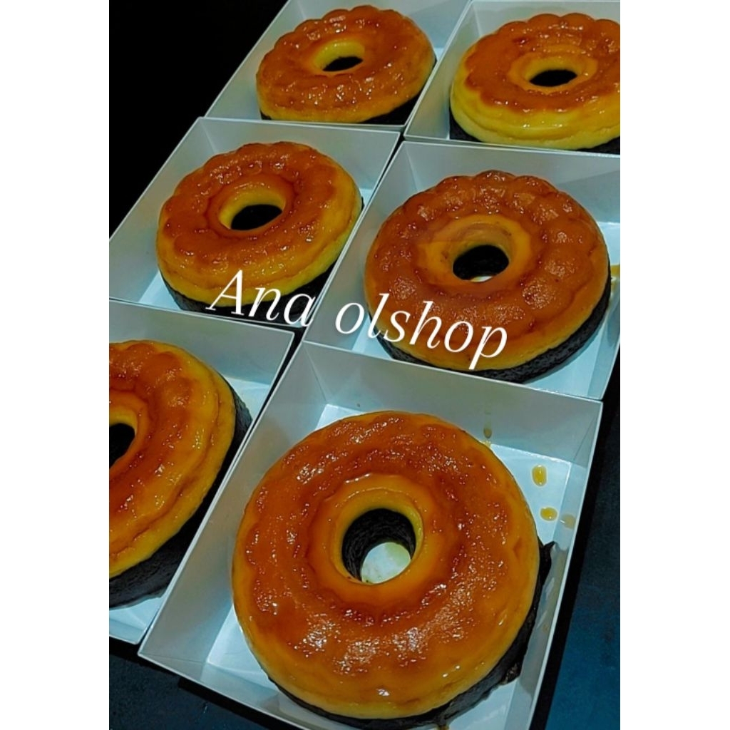 

brownis ketan hitam karamel