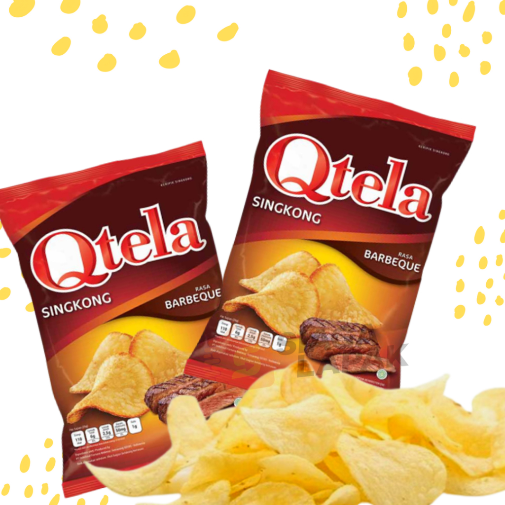 

Qtela 1 RENTENG ISI 10 PCS Keripik Singkong BBQ [BELI BANYAK LEBIH MURAH]