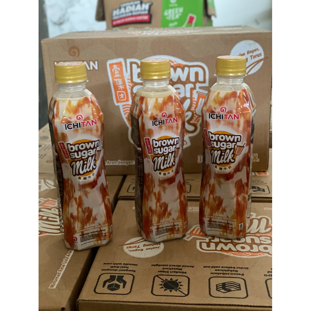 

ISI 24 BOTOL ICHITAN BROWN SUGAR MILK TEA 310ML DUS