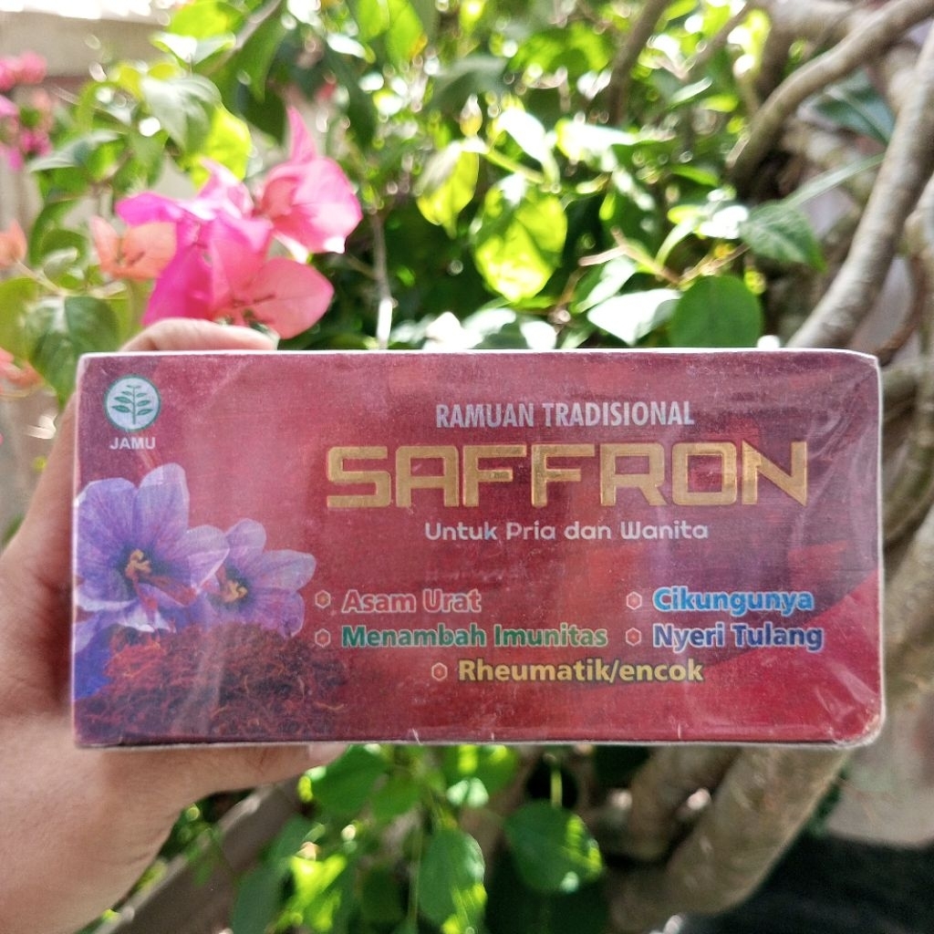 

Safron adalah jamu herbal tradisional untuk pria dan wanita
