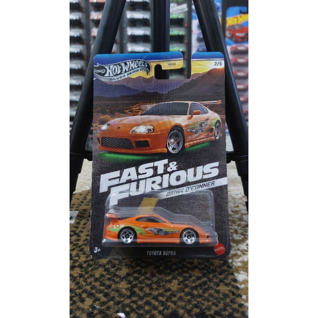Hot Wheels Toyota Supra Oren Fast and Furious Brian Series