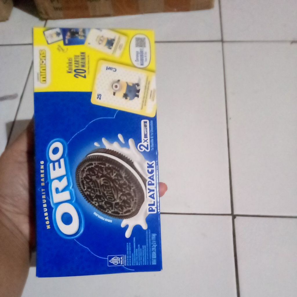 

OREO Playpack isi 2 vanila dan coklat 239gram