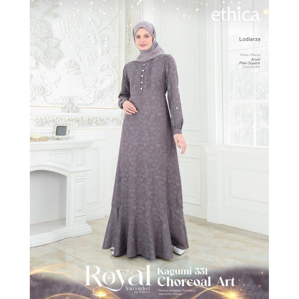 ETHICA ROYAL 40 CHORCOAL ART SARIMBIT