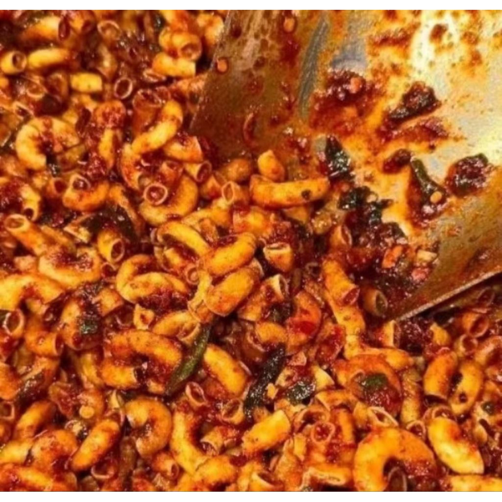 

makaroni bantet pedas daun jeruk 100g