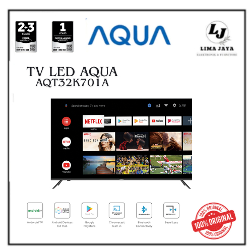 TV LED AQUA 32K701 LED Aqua 32 Inch Android TV