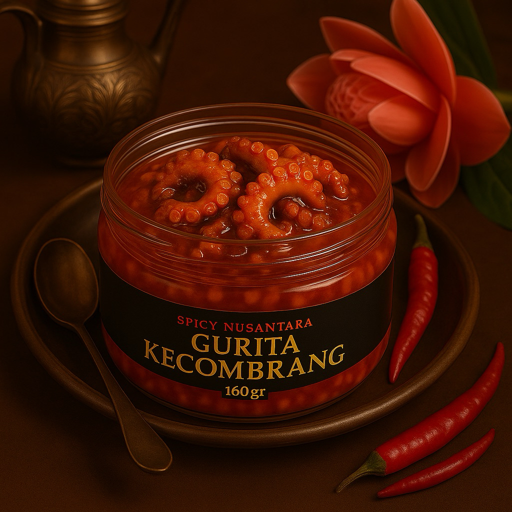

Spicy Nusantara Gurita Kecombrang 160gr - Sambal Unik Dengan Gurita dan Aroma Khas Kecombrang