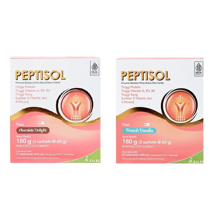 

PEPTISOL 180 gr Susu Nutrisi Tinggi Protein dari Kalbe