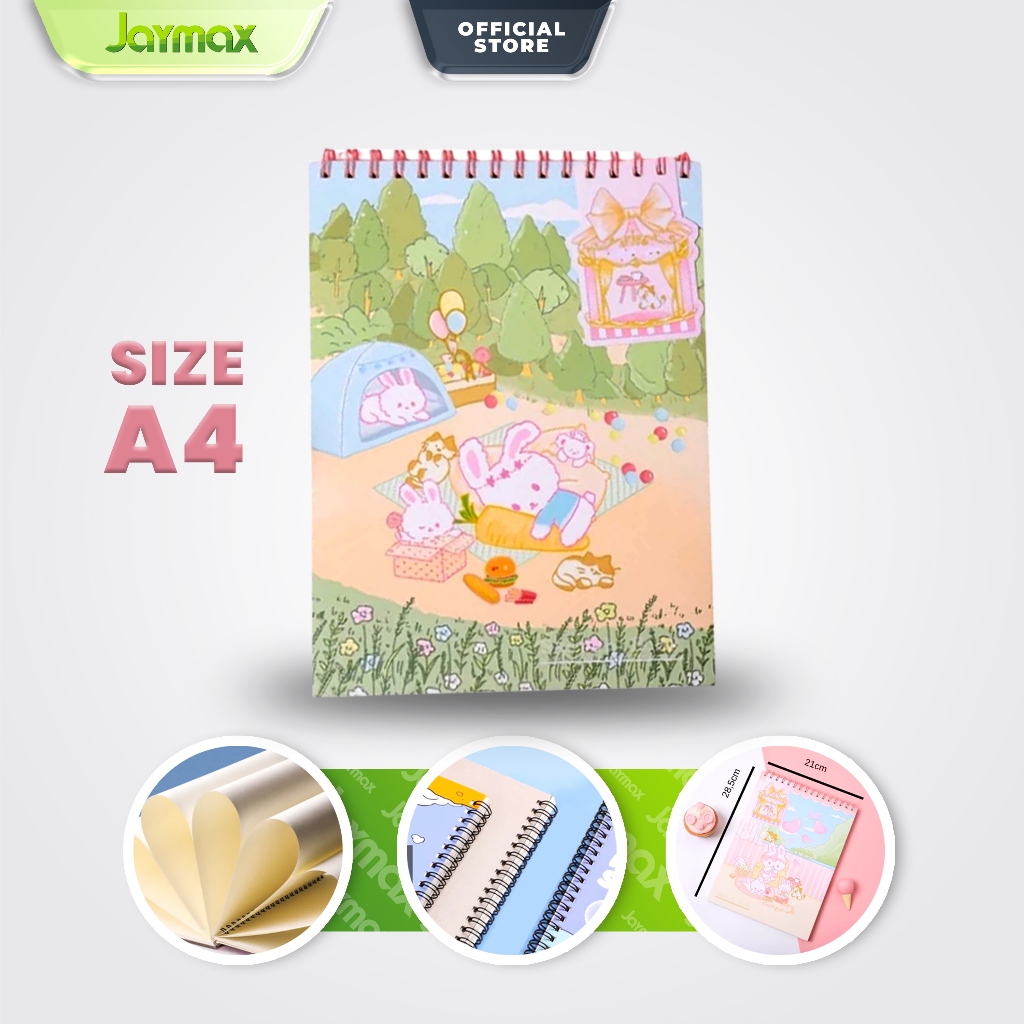 

Buku Gambar A4 / Sketch Book 50 Pages / Drawing Book