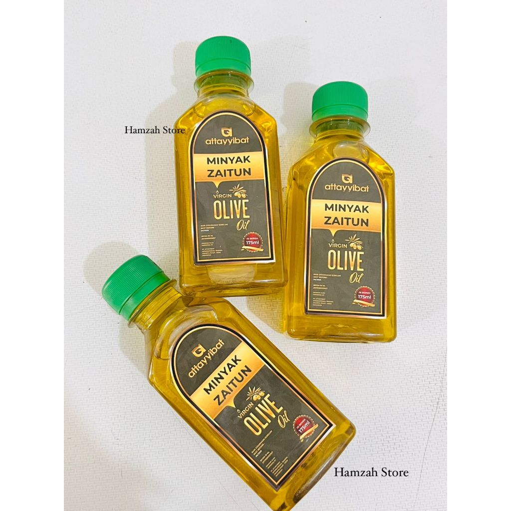 

MINYAK ZAITUN ATTAYYIBAT // VIRGIN OLIVE OIL 175ML ATTAYYIBAT BPOM