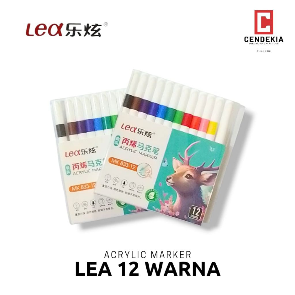 

ACRYLIC MARKER 12 WARNA