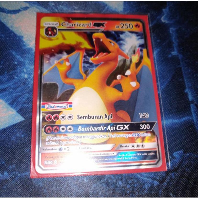 Kartu Pokemon TCG ID Indonesia SM-P Charizard GX Promo Indomaret