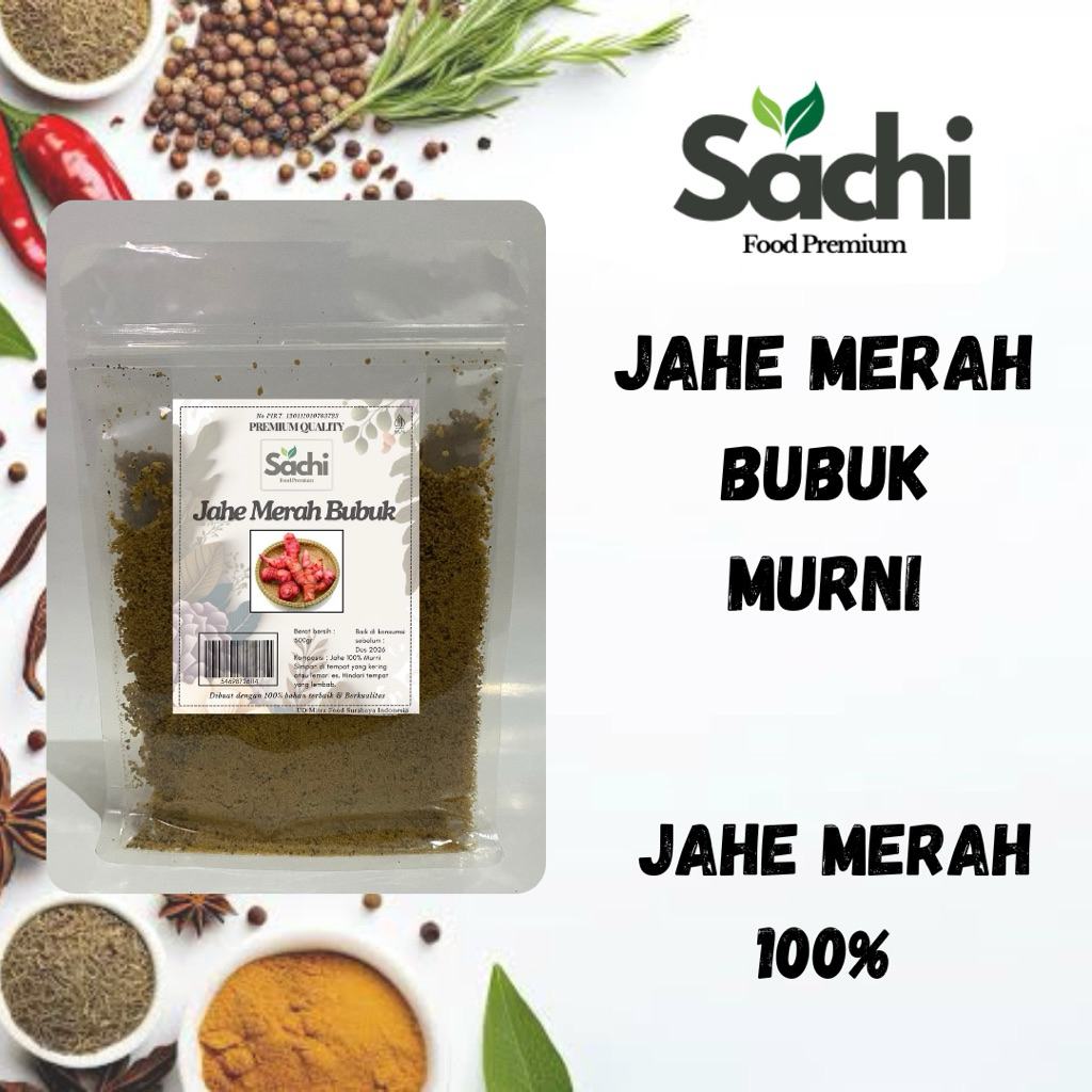 

jahe merah bubuk murni asli higienis bersih foodgrade red ginger 500gr