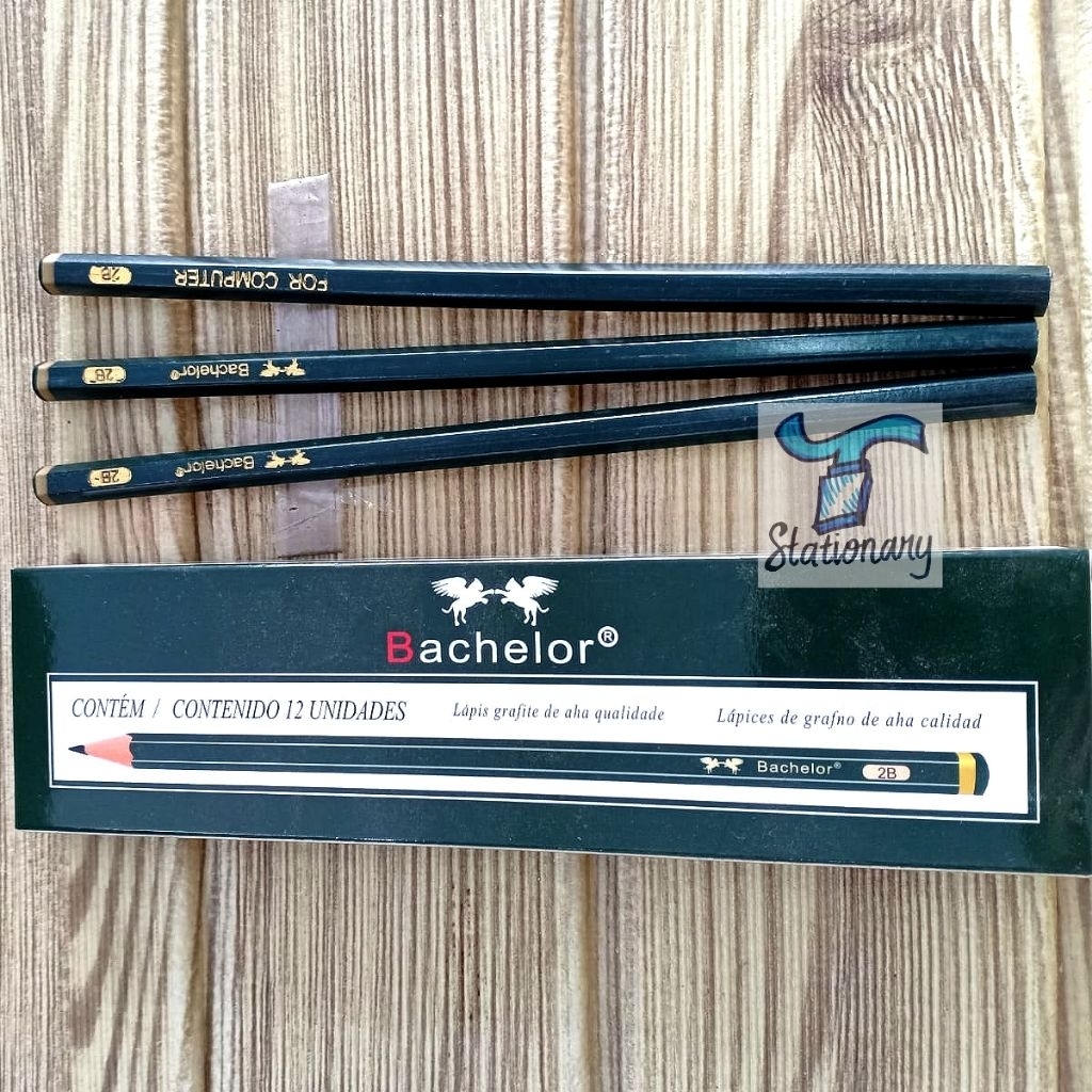 

Pensil BACHELOR 2B (Harga Tertera U/ 12pcs).